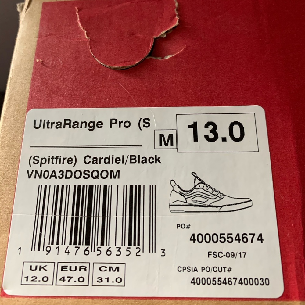 Vans Ultrarange Pro Spitfire